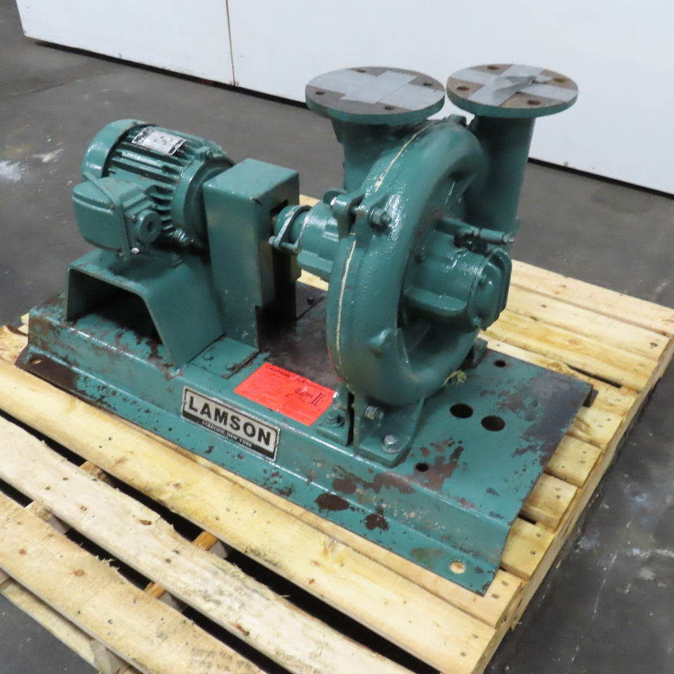 Lamson 3101-1-0-GD .5Hp 1800RPM Single Stage Low Flow Centrifugal Blower