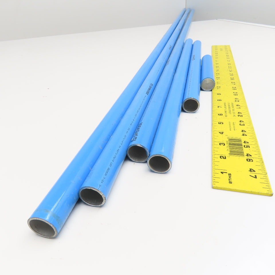 Prevost 25mm 1" Aluminum Bendable Quick Connect Rigid Airline Mixed Lengths 20'