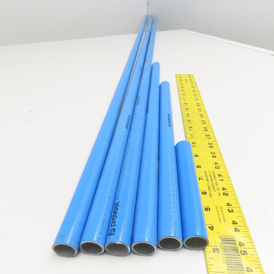 Prevost 25mm 1" Aluminum Bendable Quick Connect Rigid Airline Mixed Lengths 20'