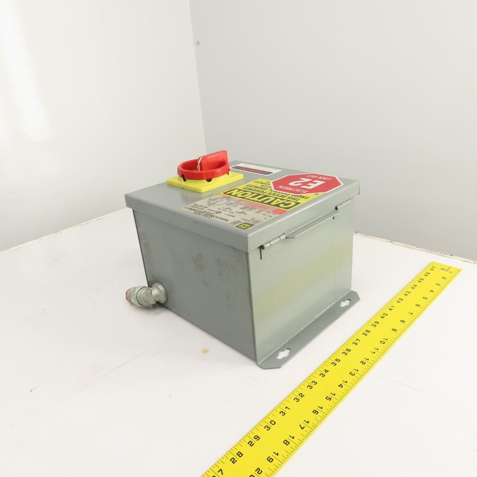 Square D SK500G1 Class 9070 Transformer Disconnect Pri 230/460V Sec 115V 4.35A