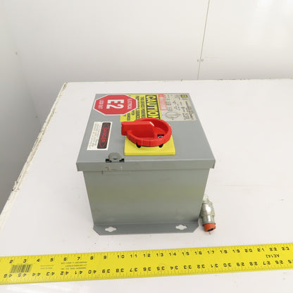 Square D SK500G1 Class 9070 Transformer Disconnect Pri 230/460V Sec 115V 4.35A