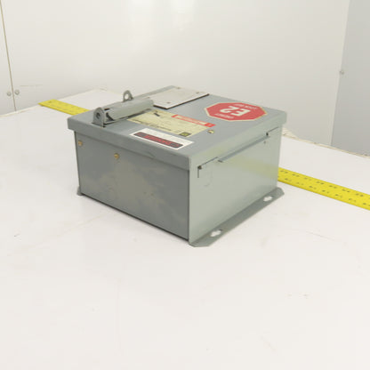 Square D SK5271S Class 9070 Transformer Disconnect Pri 230/460V Sec 115V 4.35A