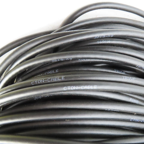 CTON Cable TRVVP 300V 4X0.5mm2 4-Conductor Shielded Flexible Wire 500' L