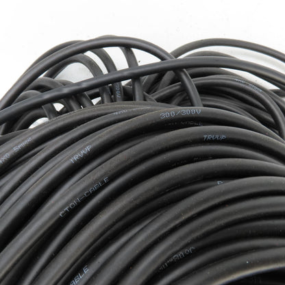 CTON Cable TRVVP 300V 4X0.5mm2 4-Conductor Shielded Flexible Wire 500' L