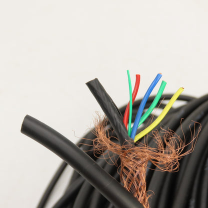 CTON Cable TRVVP 300V 4X0.5mm2 4-Conductor Shielded Flexible Wire 500' L