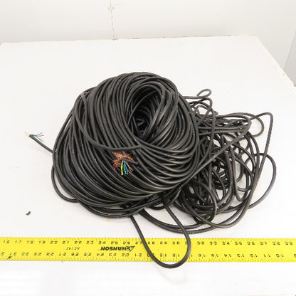 CTON Cable TRVVP 300V 4X0.5mm2 4-Conductor Shielded Flexible Wire 500' L