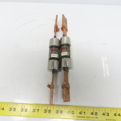Fusetron FRS-R-70 70A Low-Peak Dual Element Time Delay Fuse Lot of 2