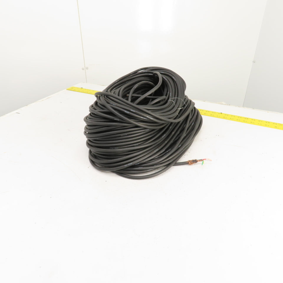 CTON Cable TRVVP 300V 4X0.5mm2 3-Conductor Shielded Flexible Wire 500' L