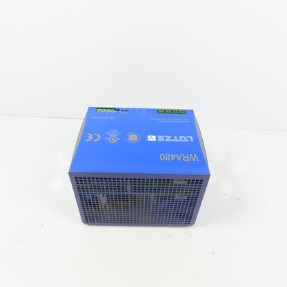 Lutze WRA480-24 24V DC 480QW Power Supply 3PH 400-500VAC Input 47-63HZ