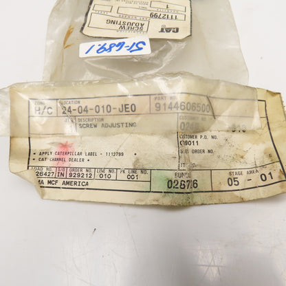 CAT 1112799 OEM Brake Adjusting Screw