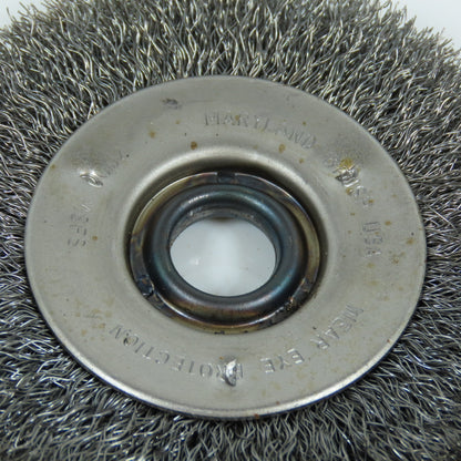 Maryland Brush 4" x 1/2" x 5/8" Bore Steel Wire Brush 7000 MSFS Lot Of 4