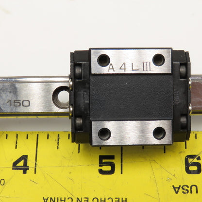 THK 2RSR12XUU+170L 2 Bearing Block On (1) 170MM linear Guide Rail Slide