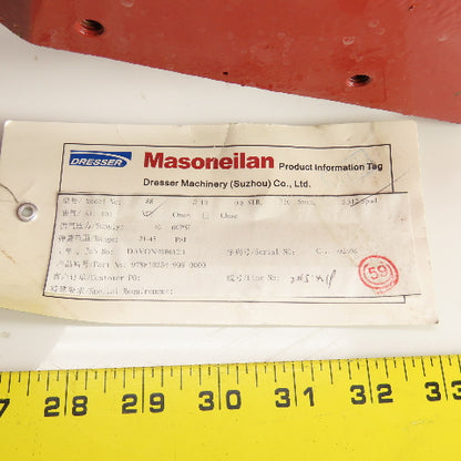 Masoneilan C-15-002696 3.312 Spud Pneumatic Valve Actuator 60PSI Max Tested