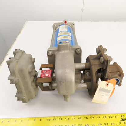 Neles-Jamesbury ST60MS Pneumatic Valve Actuator 150PSI W/ Safety Shutoff