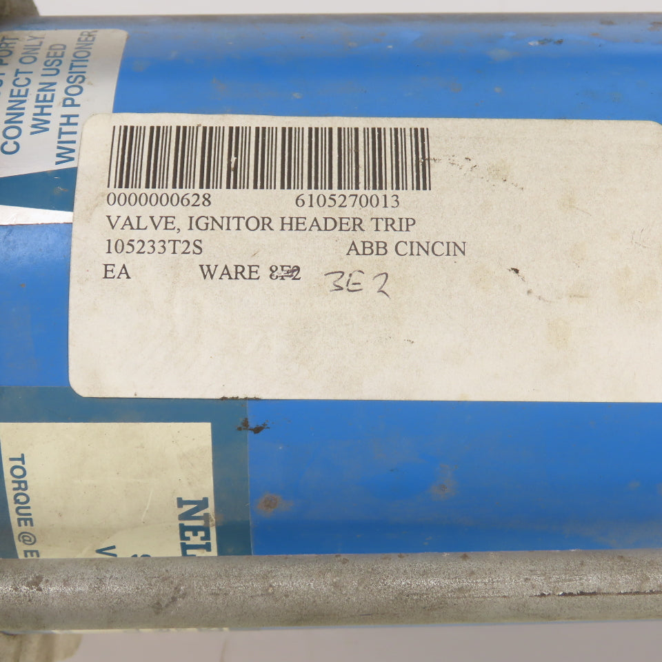 Neles-Jamesbury ST60MS Pneumatic Valve Actuator 150PSI W/ Safety Shutoff