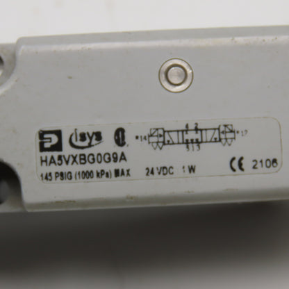 Parker HA5VXBG0G9A 5/3 Position Closed Center Directional Valve 24VDC