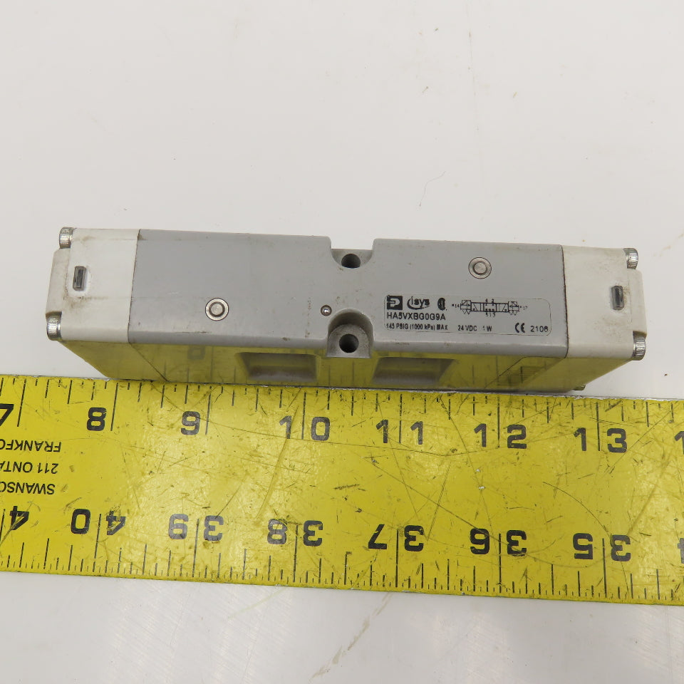 Parker HA5VXBG0G9A 5/3 Position Closed Center Directional Valve 24VDC
