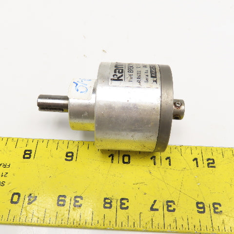 Kamoseiko BR50SH-18S-S011 18:1 Miniature Inline Gear Reducer