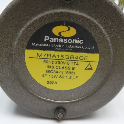 Panasonic M7RA15GB4GE 230V 50Hz 4P 15W Geared Motor