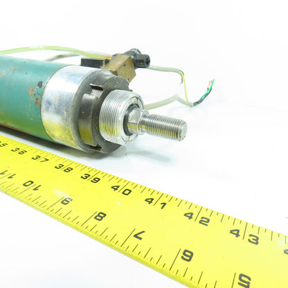Double Acting Solenoid Pneumatic Cylinder 5" Stroke 120V Coil 20mm Rod 44mm Bore