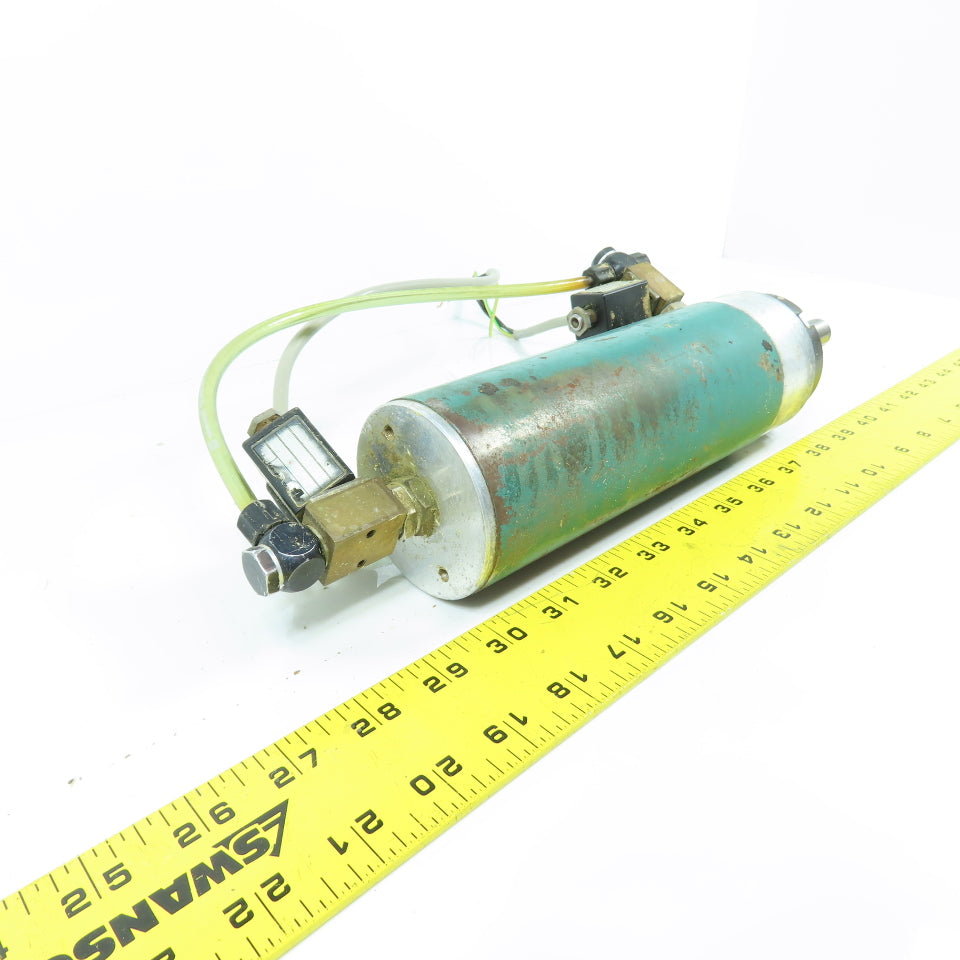 Double Acting Solenoid Pneumatic Cylinder 5" Stroke 120V Coil 20mm Rod 44mm Bore