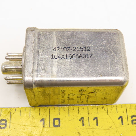 Sigma 42JOZ-22512 104X166AA017 8 Pin Relay