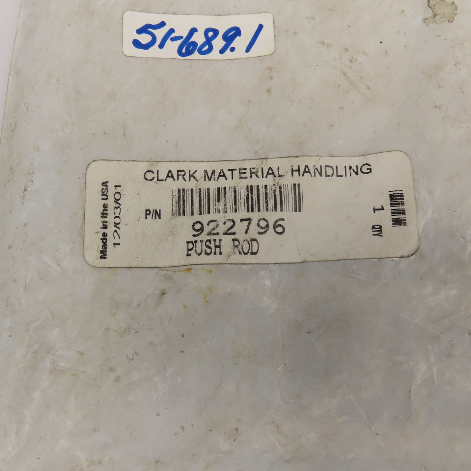 Clark 922796 Master Cylinder Push Rod OEM