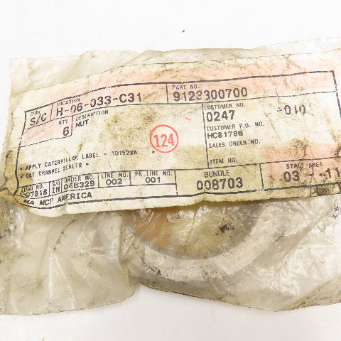 CAT 1015238 Nut OEM
