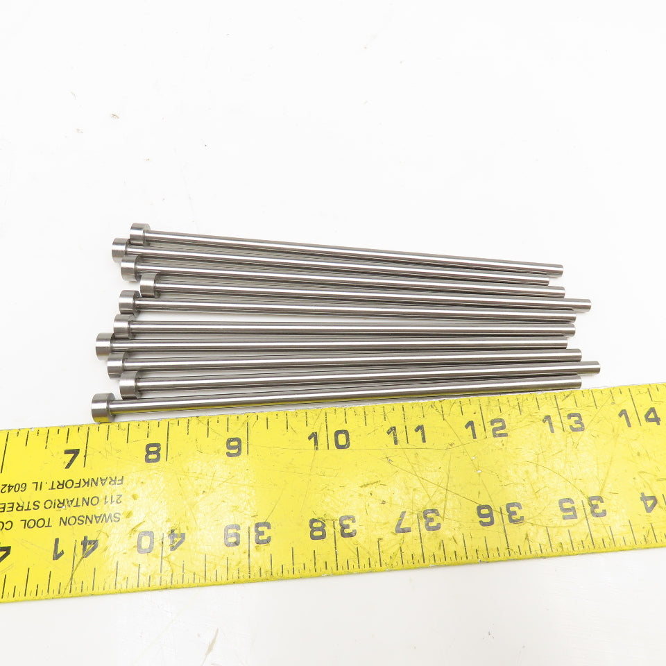 DME CX-13 M-6 3/16" x 6" Injection Molding Ejector Core Pin Lot Of 10