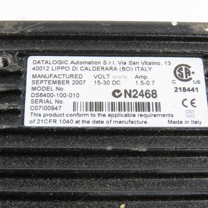 DataLogic DS6400-100-010 Laser Barcode Scanner DS6400