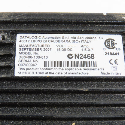 DataLogic DS6400-100-010 Laser Barcode Scanner DS6400