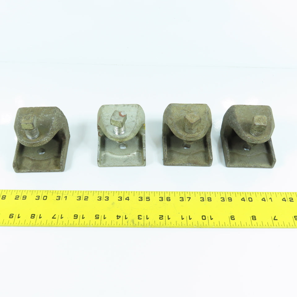 Appleton 5/8" Wide Mouth Beam Clamp 2-1/2" W x 2-1/4" H Lot Of 4