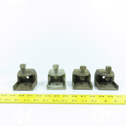 Appleton 5/8" Wide Mouth Beam Clamp 2-1/2" W x 2-1/4" H Lot Of 4