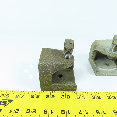 Appleton 5/8" Wide Mouth Beam Clamp 2-1/2" W x 2-1/4" H Lot Of 4