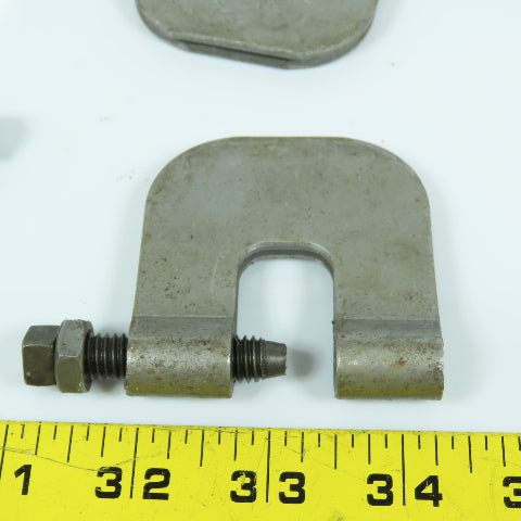 200 4" I.P. Max Beam C-Clamp 3/8" Rod Lot Of 15