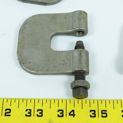 200 4" I.P. Max Beam C-Clamp 3/8" Rod Lot Of 15