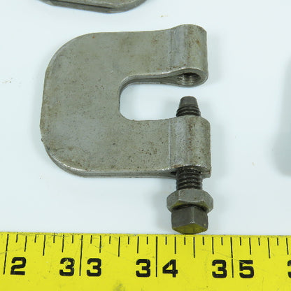 200 4" I.P. Max Beam C-Clamp 3/8" Rod Lot Of 15