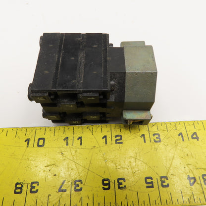 XBCD10612S11 Selector Switch Contacts 600V 1Hp