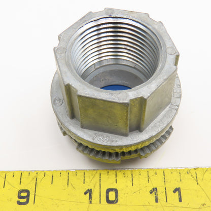 Thomas & Betts 1" Cast Aluminum Bulkhead Rigid Conduit Insulated Fitting