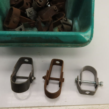 B-Line 3/4" 1" Conduit Pipe Clevis Hanger Straps Lot Of 140