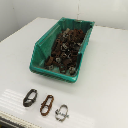 B-Line 3/4" 1" Conduit Pipe Clevis Hanger Straps Lot Of 140