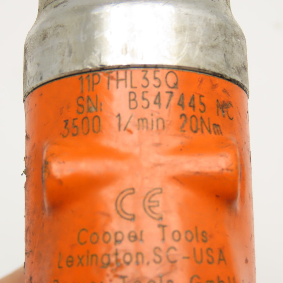 Cleco 11PTHL35Q Pneumatic Pistol Grip Screwdriver 1/4" Hex Drive 3500RPM 11Nm