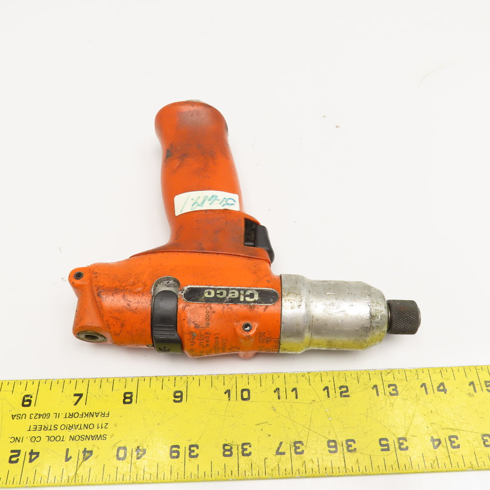 Cleco 11PTHL35Q Pneumatic Pistol Grip Screwdriver 1/4" Hex Drive 3500RPM 11Nm