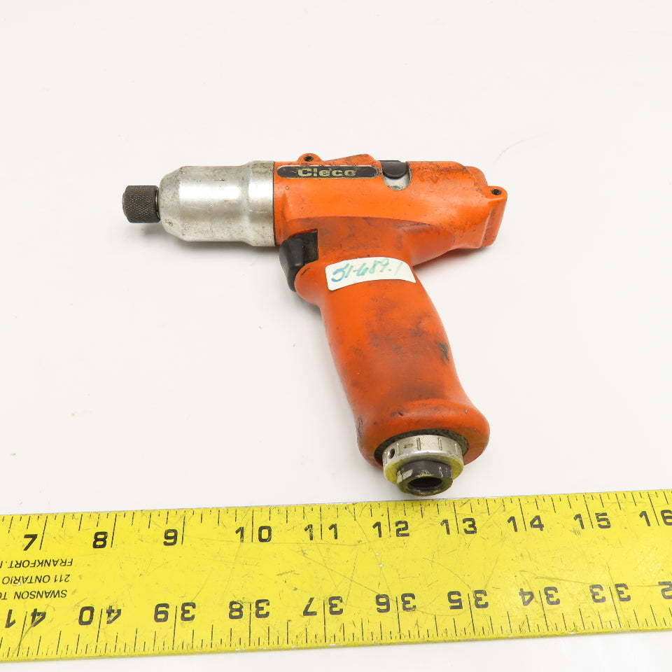 Cleco 11PTHL35Q Pneumatic Pistol Grip Screwdriver 1/4" Hex Drive 3500RPM 11Nm