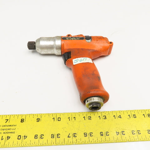 Cleco 11PTHL35Q Pneumatic Pistol Grip Screwdriver 1/4" Hex Drive 3500RPM 11Nm