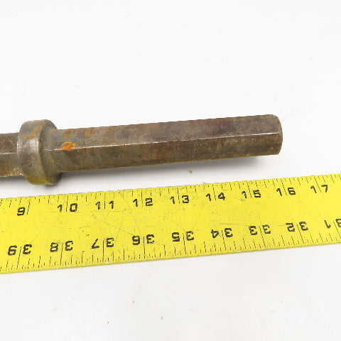 Vulcan 10" Impact Jack Hammer Demolition Moil Point Chisel 1" Shank 16-1/2" OAL