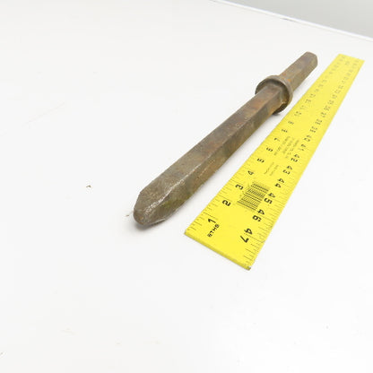 Vulcan 10" Impact Jack Hammer Demolition Moil Point Chisel 1" Shank 16-1/2" OAL