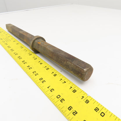 Vulcan 10" Impact Jack Hammer Demolition Moil Point Chisel 1" Shank 16-1/2" OAL