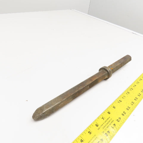 Vulcan 10" Impact Jack Hammer Demolition Moil Point Chisel 1" Shank 16-1/2" OAL