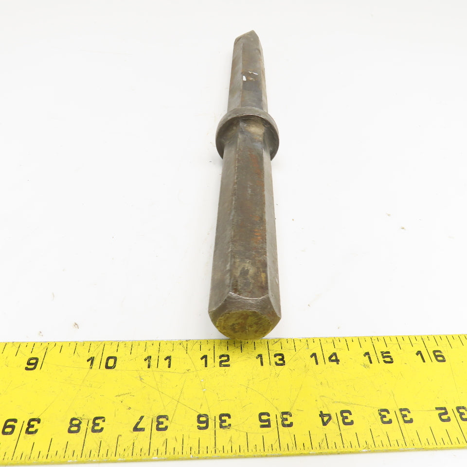 9" Impact Jack Hammer Demolition Moil Point Chisel 1" Hex Shank 15" OAL
